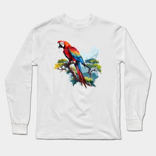 Macaw Lover Long Sleeve T-Shirt